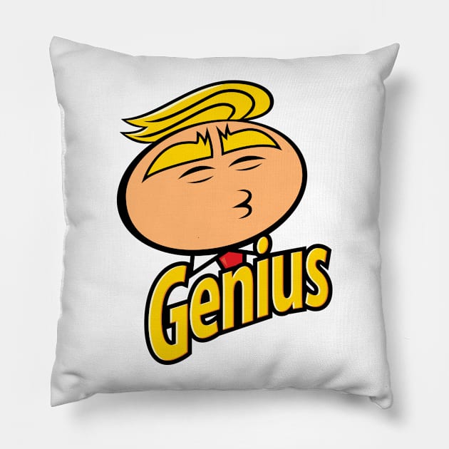 Genius (very stable) Pillow by JoakynRivas