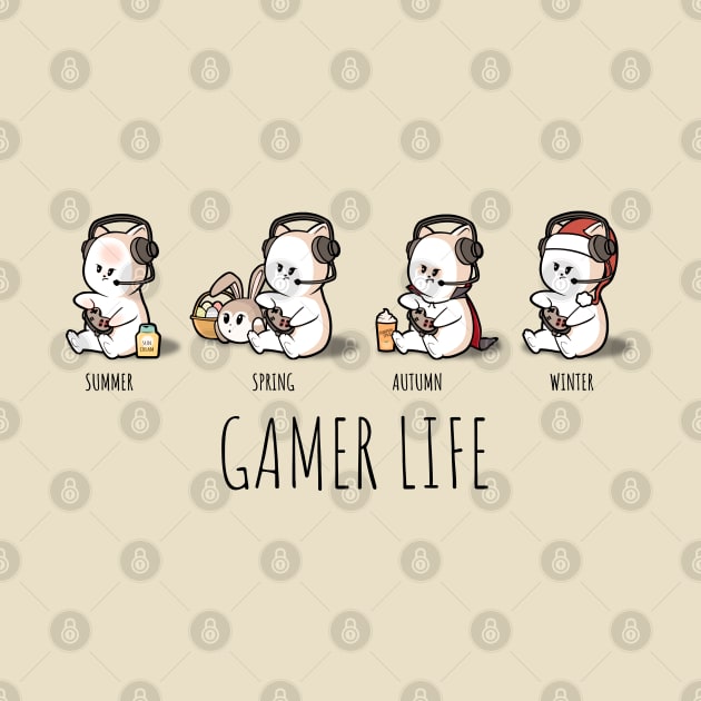 Gamer Life Funny Video Gamer by NerdShizzle