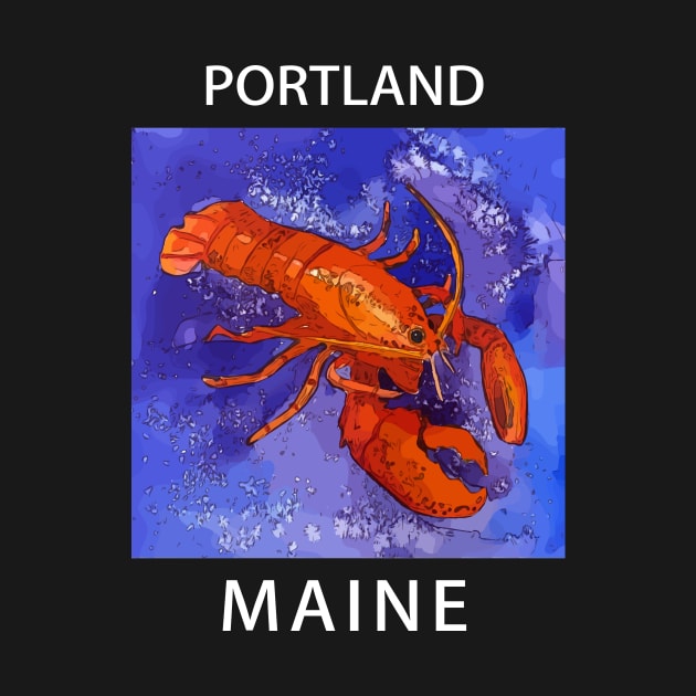 Lobster Lover - Portland Maine by WelshDesigns