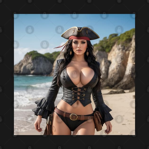 Beautiful Pirate Woman by Ufofilmfest