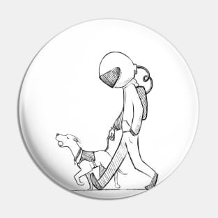 Moon Walker Pin