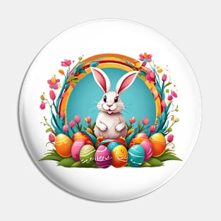 Happy Easter Pin