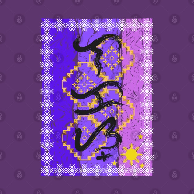 Baybayin word Lakas (Strength) by Pirma Pinas