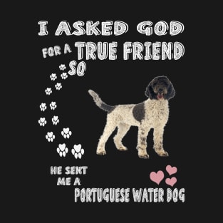 Portuguese Water Dog Quote Mom Christmas Gift, Portie Dad, Cute PWD T-Shirt