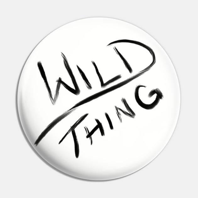 Wild Thing Pin by VintageArtwork