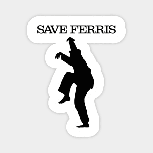 Save Ferris Karate Magnet