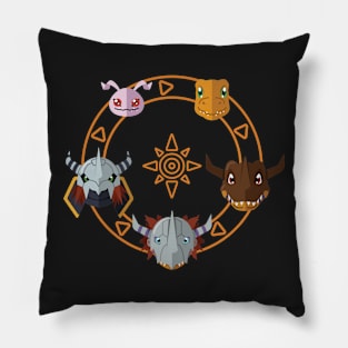 Agumon/Wargreymon Evolution Pillow