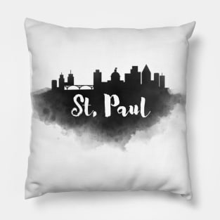 St. Paul watercolor Pillow