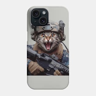 Cat Soldier - Military Kitty Phone Case