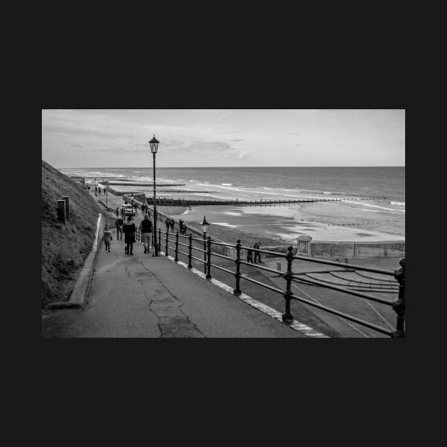 Concrete ramp down to Cromer beach by yackers1