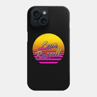 Leon Personalized Name Birthday Retro 80s Styled Gift Phone Case