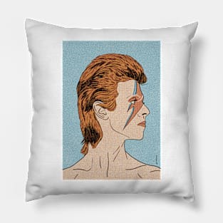 David Bowie - Halftone Pillow