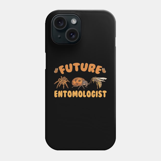 Future Entomologist - Entomology Insect Lover Bug Collector Phone Case by David Brown