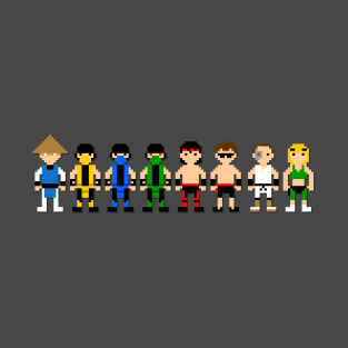 Kombat 1 Pixel art T-Shirt