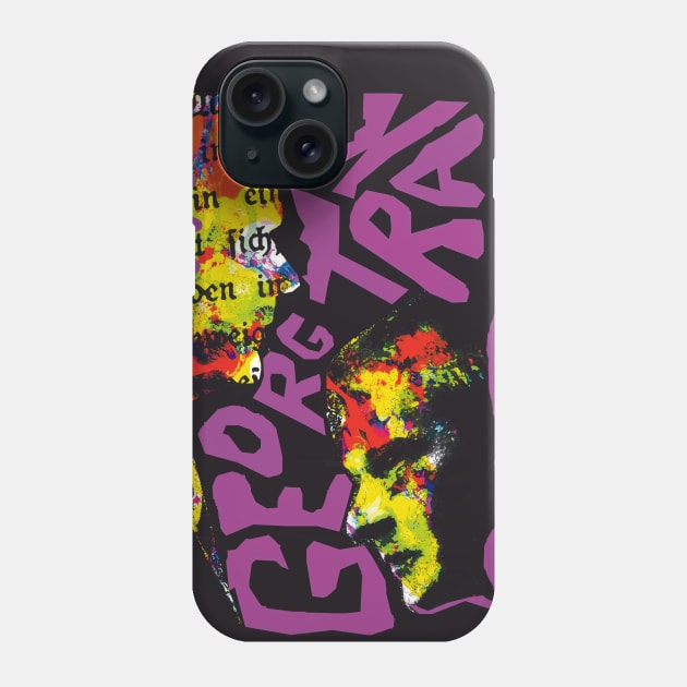 Georga Trakl VI Phone Case by Exile Kings 