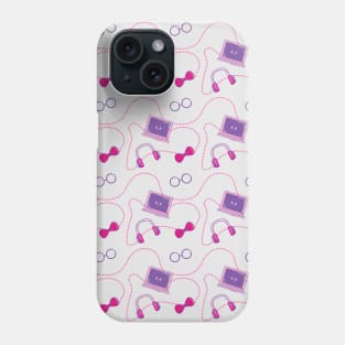 Geek Girl Pattern 6 Phone Case