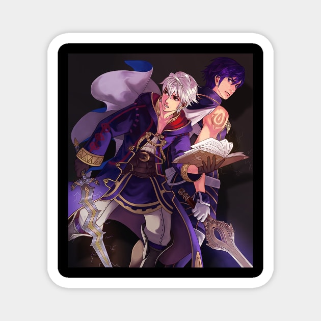 Chrom and Robin Magnet by IUBWORKS