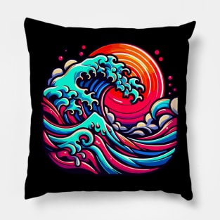 hokusai Pillow