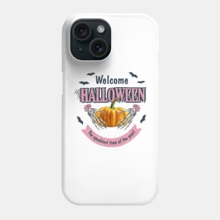 Welcome, Halloween. The spookiest time of the year. Phone Case