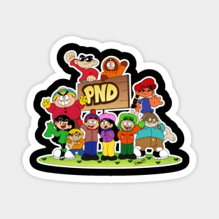 KND and south park Magnet