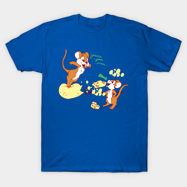 Discover Rat cheese cheese ymmmm - Rat - T-Shirt