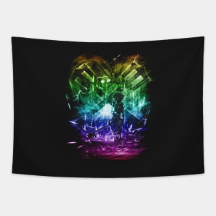 key storm -rainbow version Tapestry