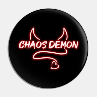 Chaos Demon Pin