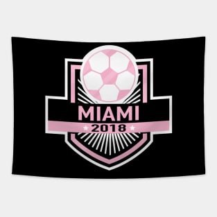 Miami soccer Tapestry