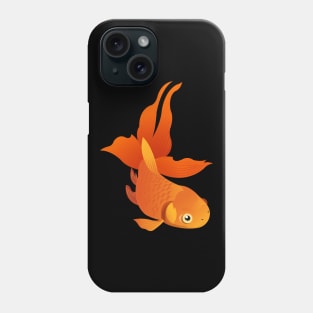 Cute Orange Goldfish Phone Case