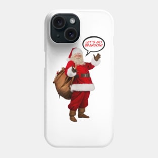 Santa Hates Biden Double Sided T Phone Case