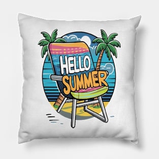 Hello summer Pillow