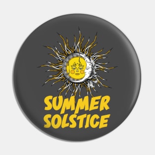 Pagan Summer Solstice Pin