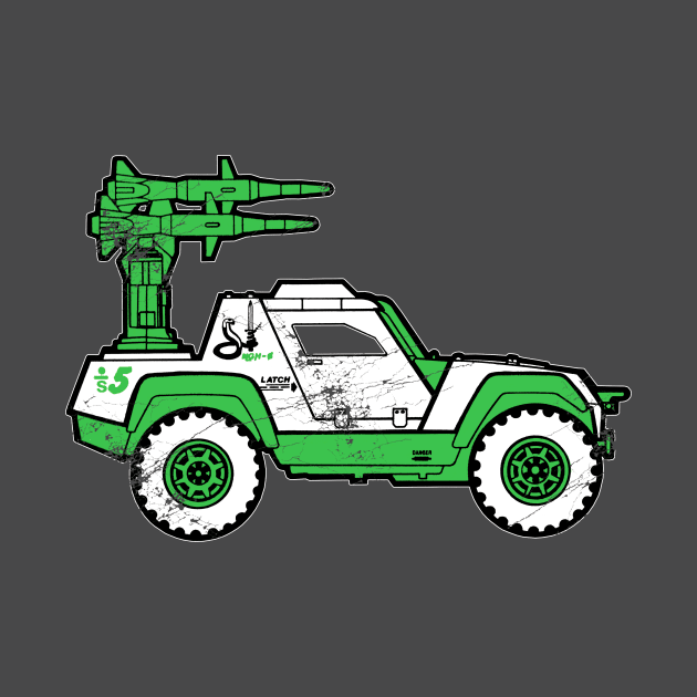 DREADNOK GROUND ASSAULT (Distressed Green) by GreenPickleJar