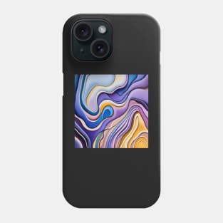 Abstract fluid art Phone Case