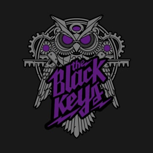 The Black Keys Funky Owl (Purple Accents) T-Shirt