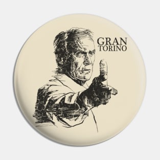 Ever notice - Gran Torino Classy Clint Pin