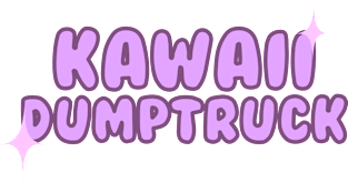 Kawaii Dumptruck Magnet