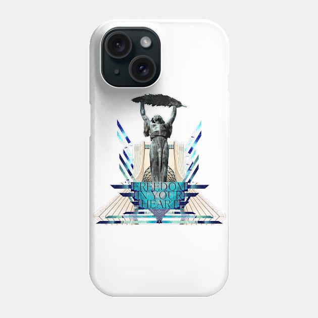 Freedom in your Heart Phone Case by HamidRezakazemii