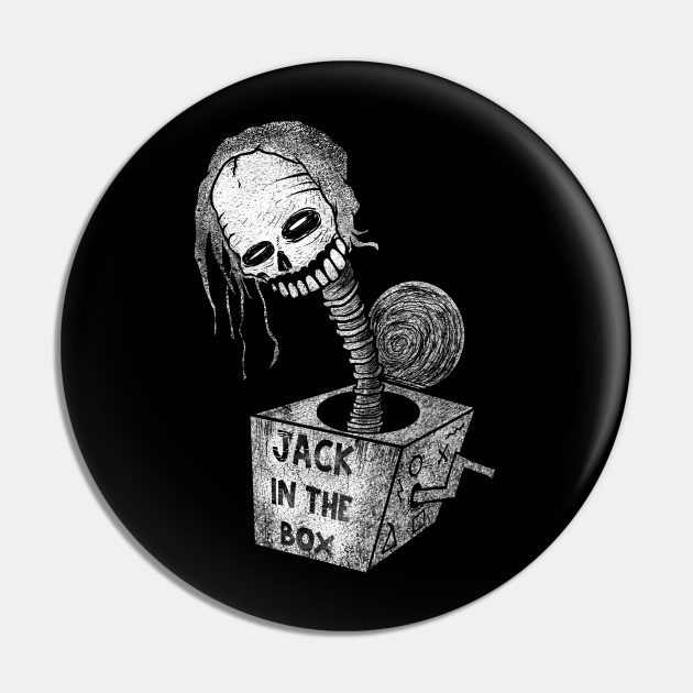 JACK IN THE BOX Jack In The Box Pin TeePublic