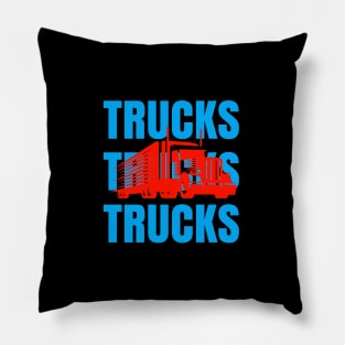 Trucks Pillow
