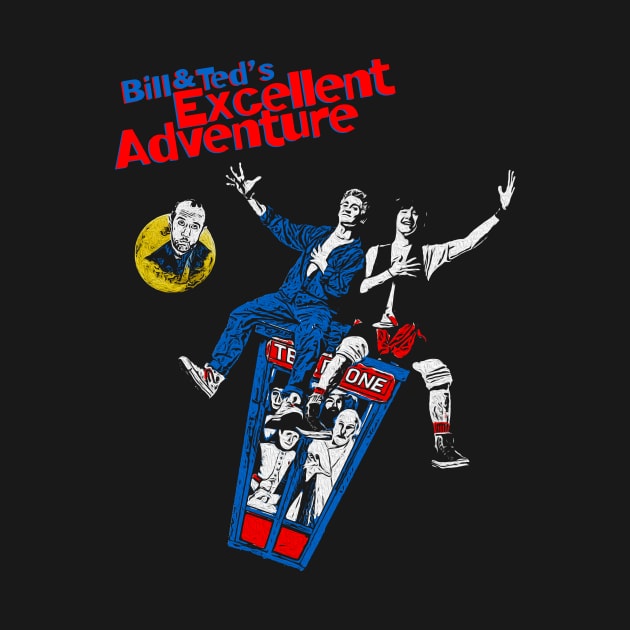 Bill and Ted's Excellent Tee by WithinSanityClothing