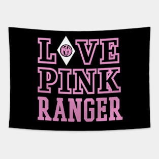 Love Pink Ranger Tapestry