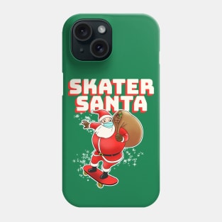Skater Santa Skateboarding Santa Xmas 2020 Phone Case