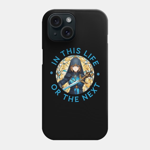 warrior nun anime version Phone Case by whatyouareisbeautiful