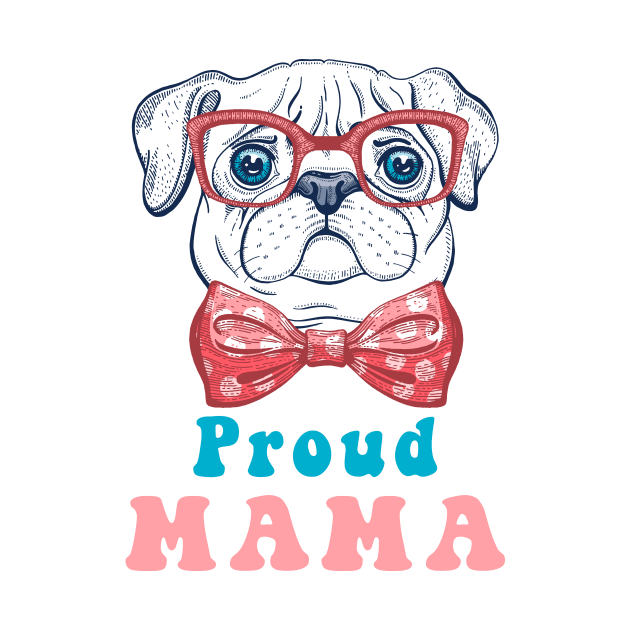 Groovy French bulldog mama - The nerdy French bulldog lover shirt by Novelty-art