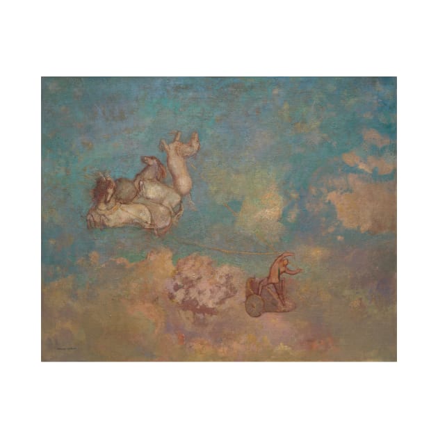 The Chariot of Apollo by Odilon Redon by Classic Art Stall