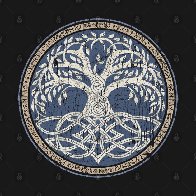 Tree of Life Yggdrasil Norse Pagan Viking Mythology by Blue Pagan