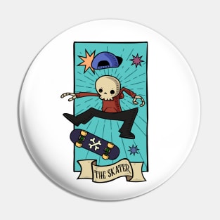 tarot skate Pin