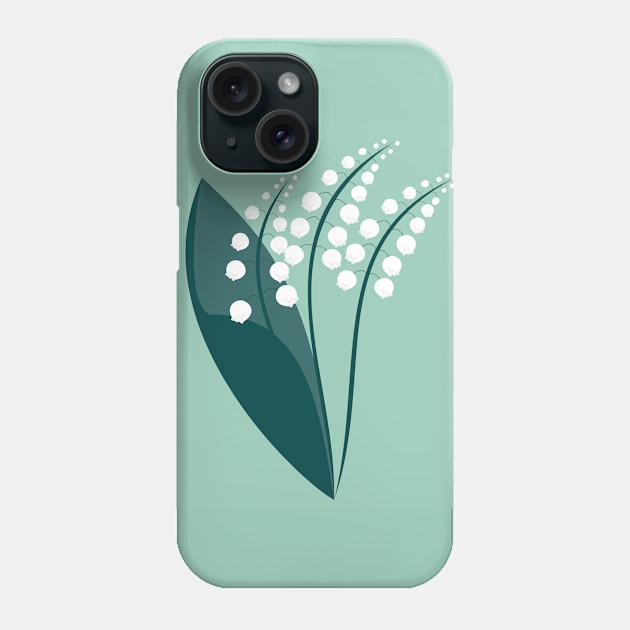 Lily of the valley Phone Case by kourai