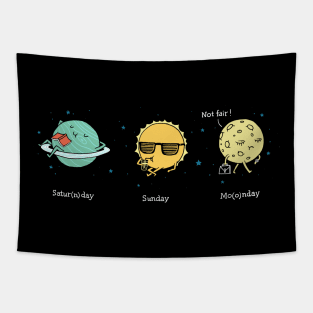 Moonday Tapestry